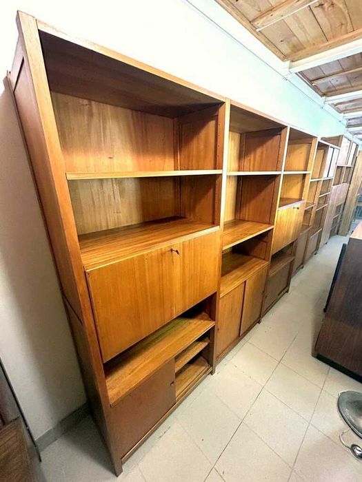 Biblioteca tripla olaio vintage 244,5comp x 40prof x 188alt.