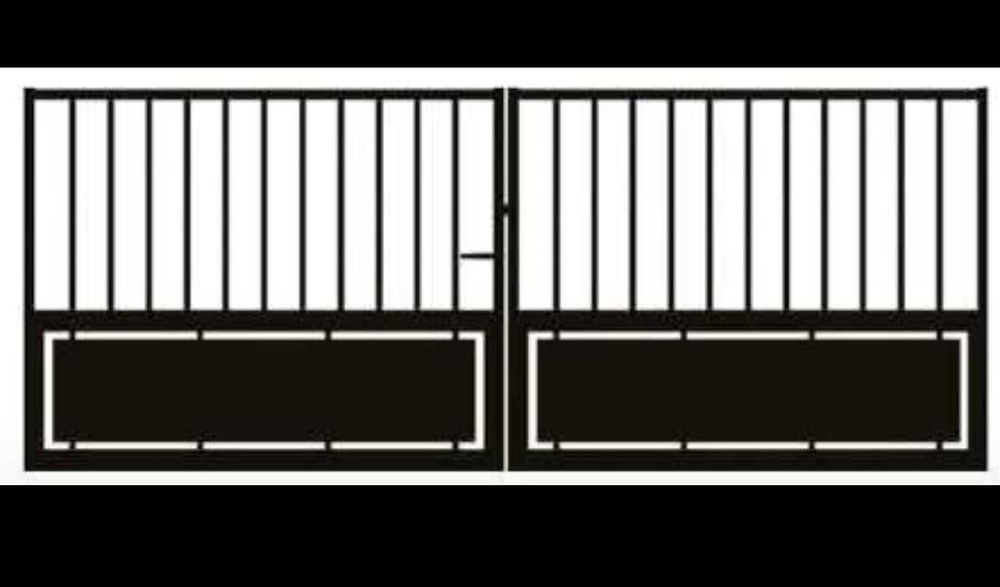 Portão de exterior novo