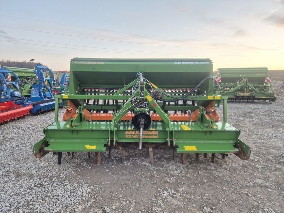 Amazone AD 3000 KE 303 agregat uprawowo siewny d9 3m kg kx