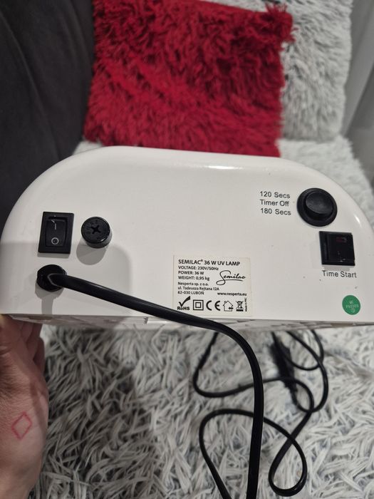 Lampa UV 36W SEMILAC manicure hybrydowy