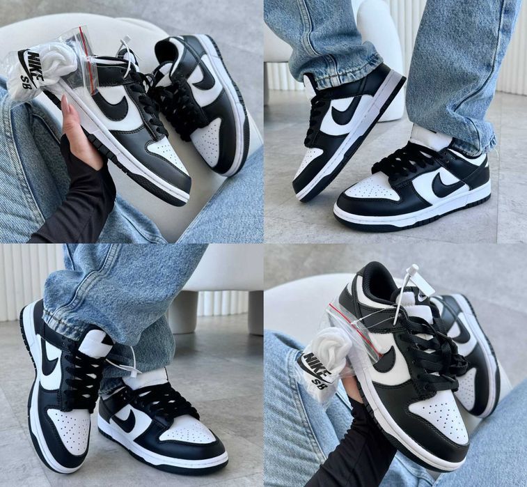 NIKE Vintage Foodie Black×White WMNS DUNK LOW VINTAGE 