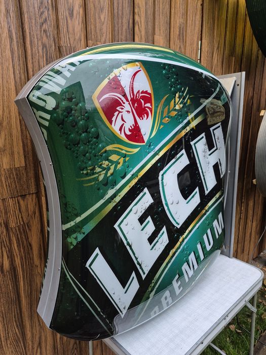 Neon  reklamowy podświetlany kolekcjonerski