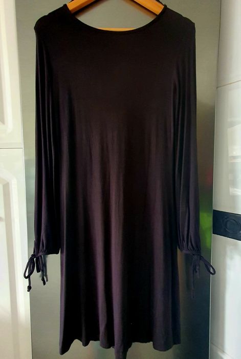 Vestido preto L viscose
