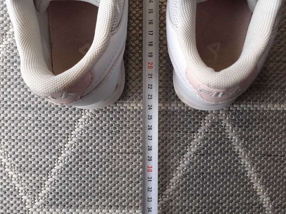 buty Fila rozmiar 35 Orbit M Velcro White-Peach Whip