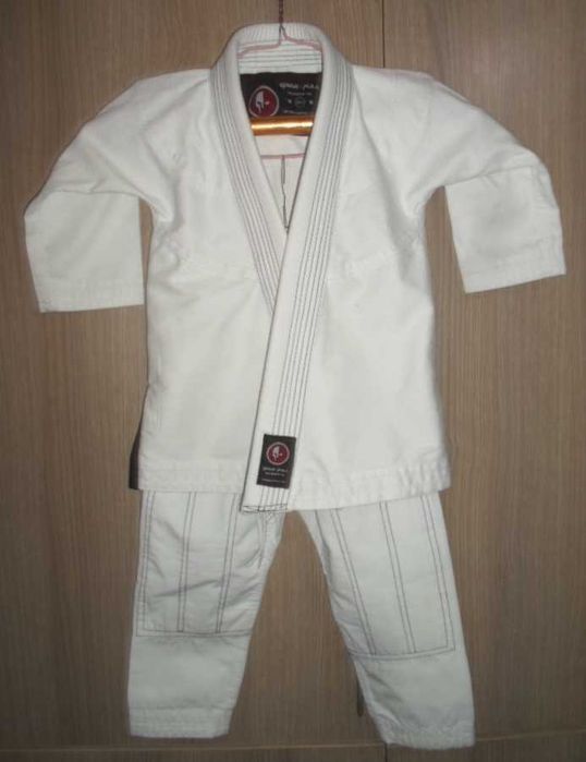 кимоно жесткое Дзюдо Джиу-Джитсу размер 100-115