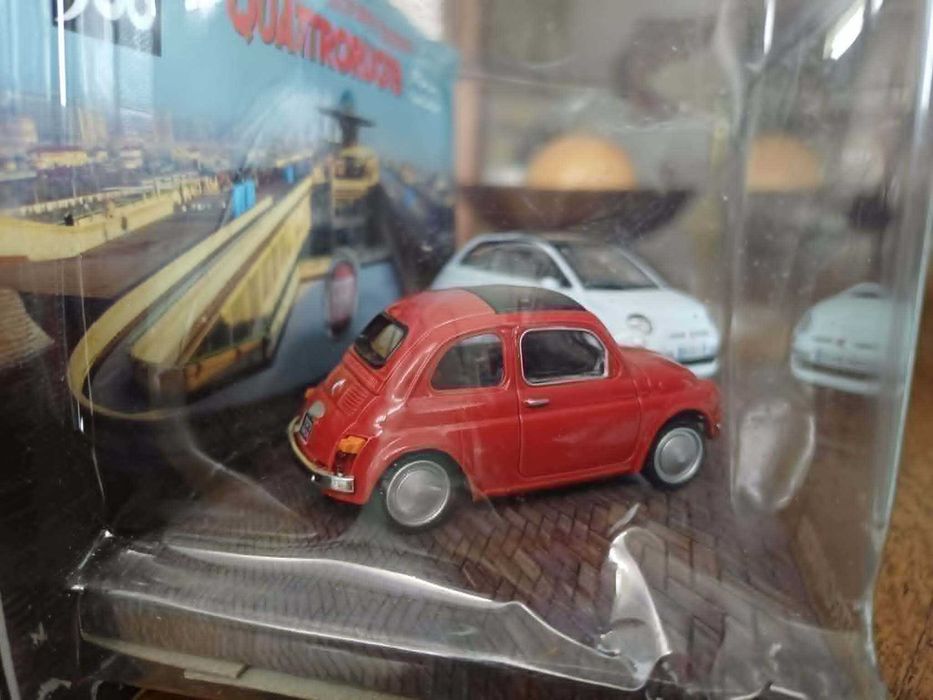 Miniaturas Fiat 500 Quattroruote - MondoMotors