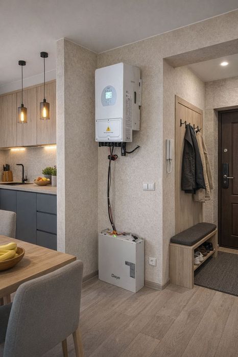 Інвертор Deye 6кВт комплект з АКБ deye 5 кВт инвертор
(Це