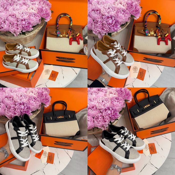 Жіночі кросівки, кеди Hermes Bouncing, Hermes Day Kelly кроссовки, кеды | сумка Hermes Herbag