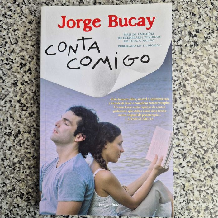 Livro totalmente novo "Conta Comigo" de Jorge Bucay