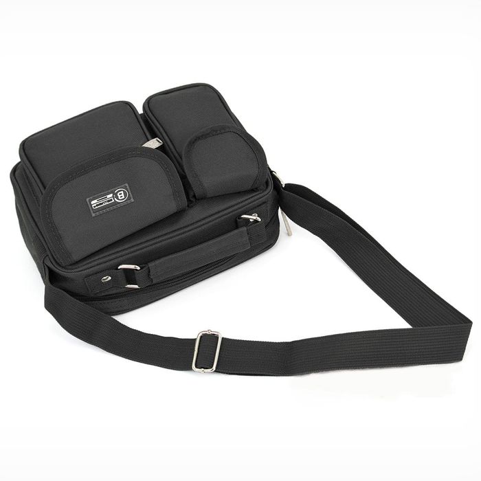 torba męska do pracy mała bellugio czarna