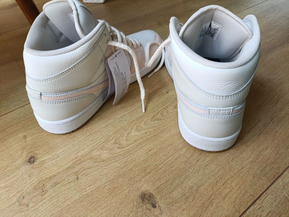 Nike Air Jordan 1 MID Sail/Guava ICE-S nowe unikat