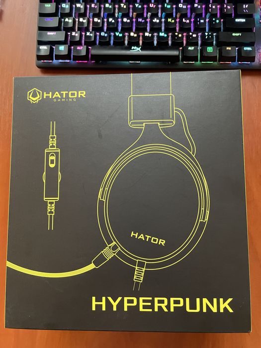 Игровые наушники Hator Hyperpunk