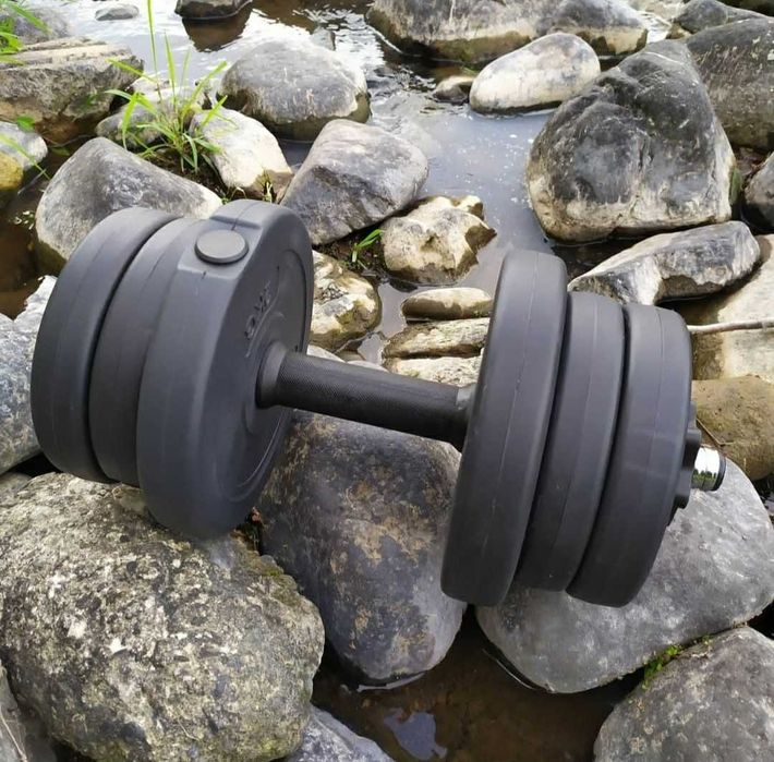 Гантели разборные наборные 2 по 25 гантелі розбірні нові 25 кг