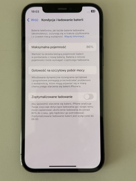 iPhone 12 Pro 128 GB graphite – zadbany!