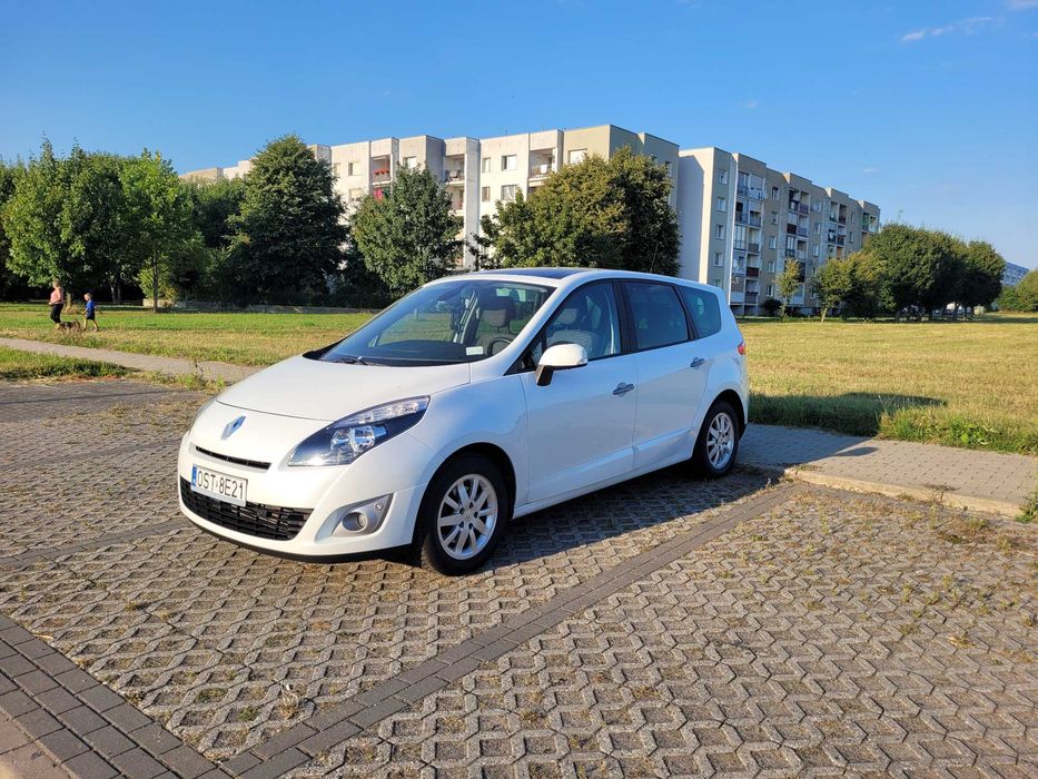 Renault Grand Scenic III 7 osobowy biała perła