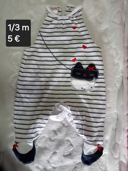 Babygrow bebé menina