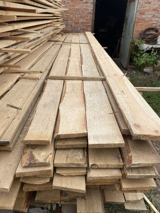 Доска обрезная и необрезная