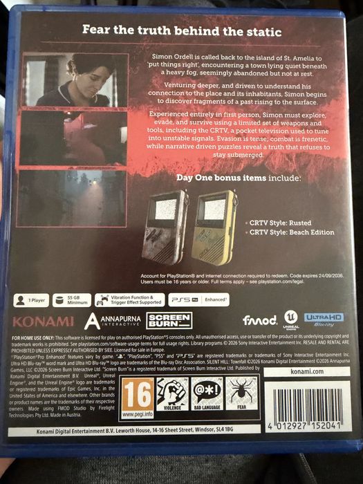 Silent hill townfall ps5