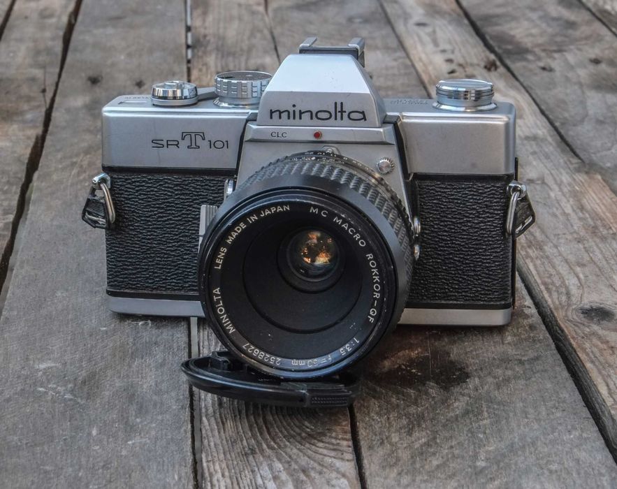 Minolta SRT 101 with Rokkor Macro QF 50mm F: 3.5 lens63825203926659120