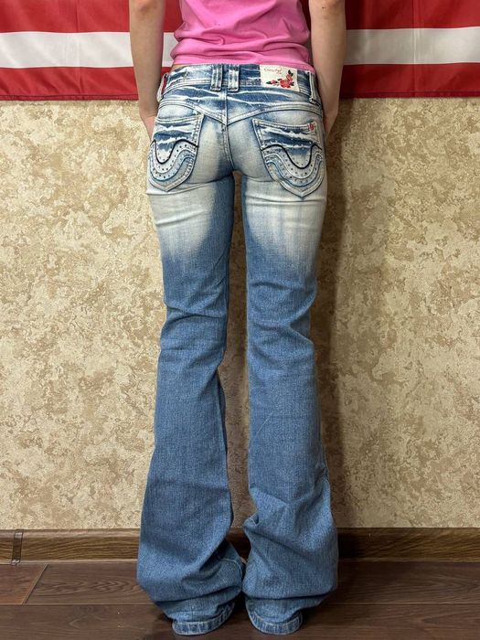 джинси кльош вінтажні