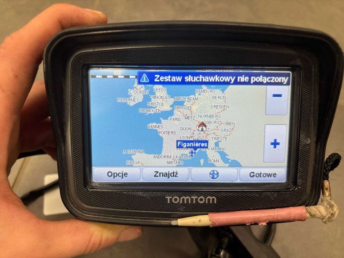 Nawigacja Motocyklowa TomTom 4GD01 SPRAWNA [459]