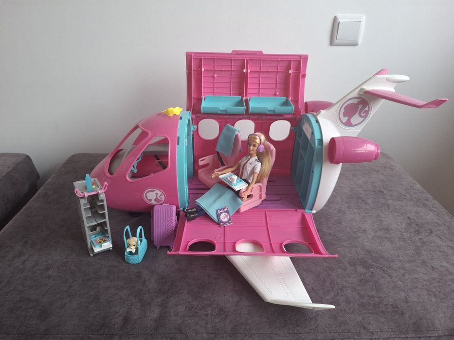 Avião da Barbie Rosa