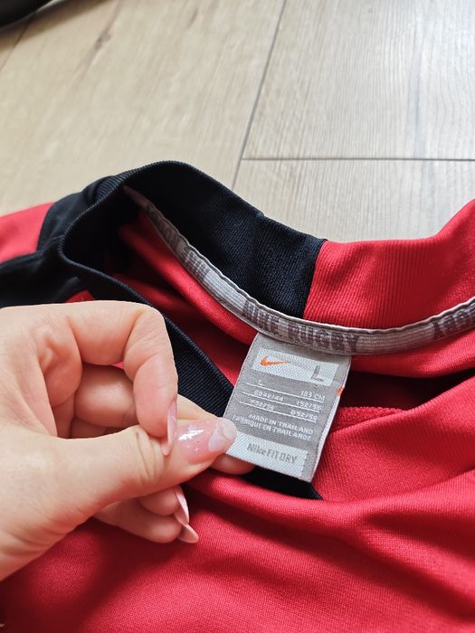 Koszulka rugby Nike Bishopston RFC Bristol czerwona męska