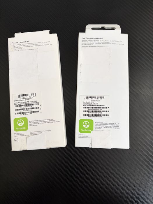 Повністю нові оригінальні чохли для Samsung Fold 6, Clear Case і S Pen Case