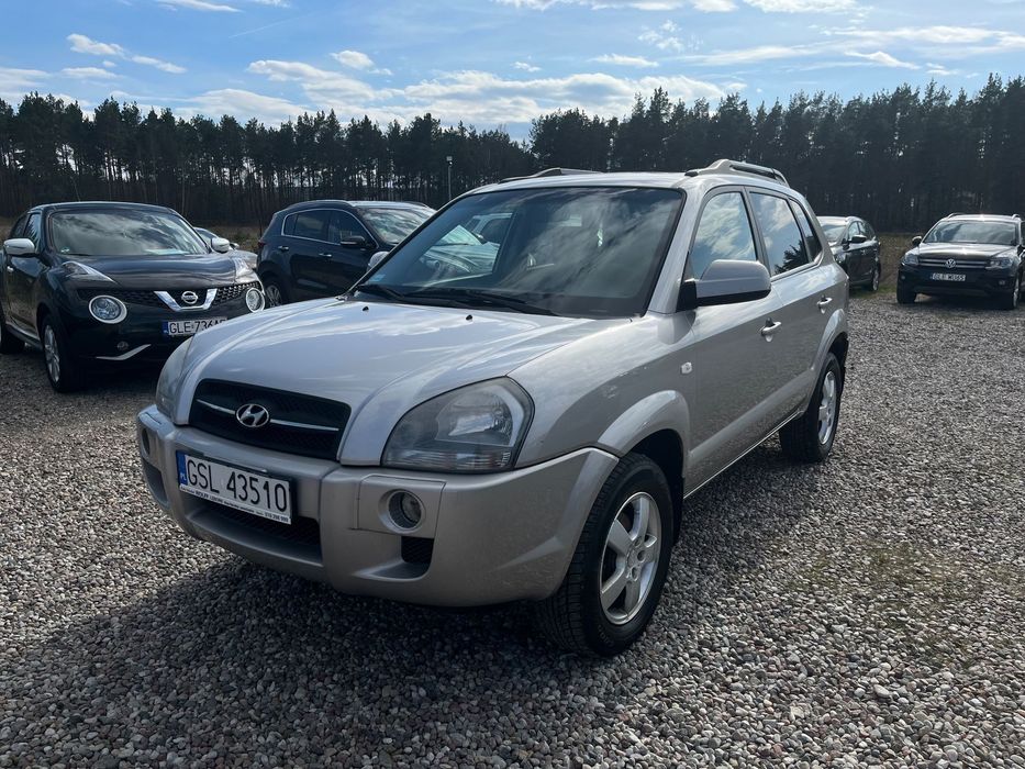 Hyundai Tucson 2.0CRDI-113ps, Bezwypadkowy, Radio, Panorama, Skóra, Podgrz. Szyba,Hak