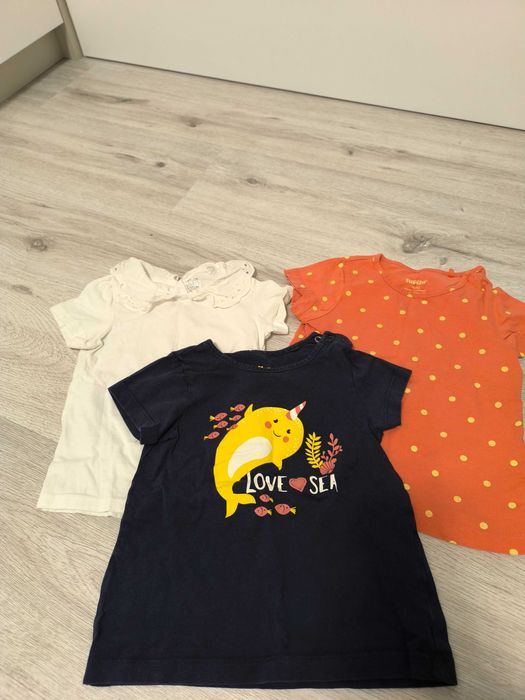 T-shirty dziewczęce 86/92