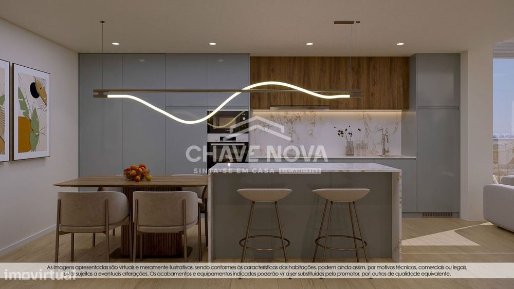 T2 com varanda ampla | Garagem + Arrumos | Nascente