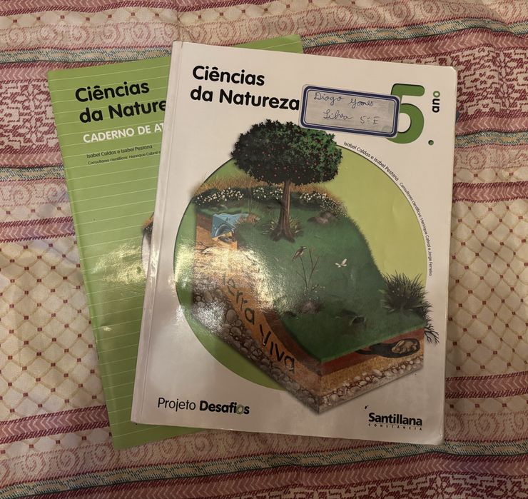 Manuais Escolares Ciências da Natureza