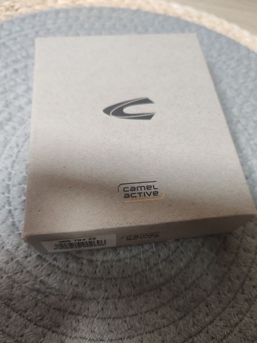 Carteira homem Camel com porta moedas