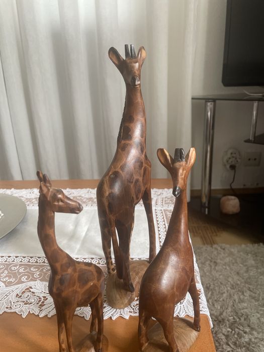 Decoração girafas.
