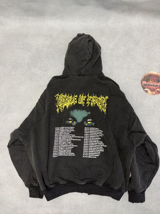 зип худи Vetements Pandeamon 2025 Balenciaga Rick owen