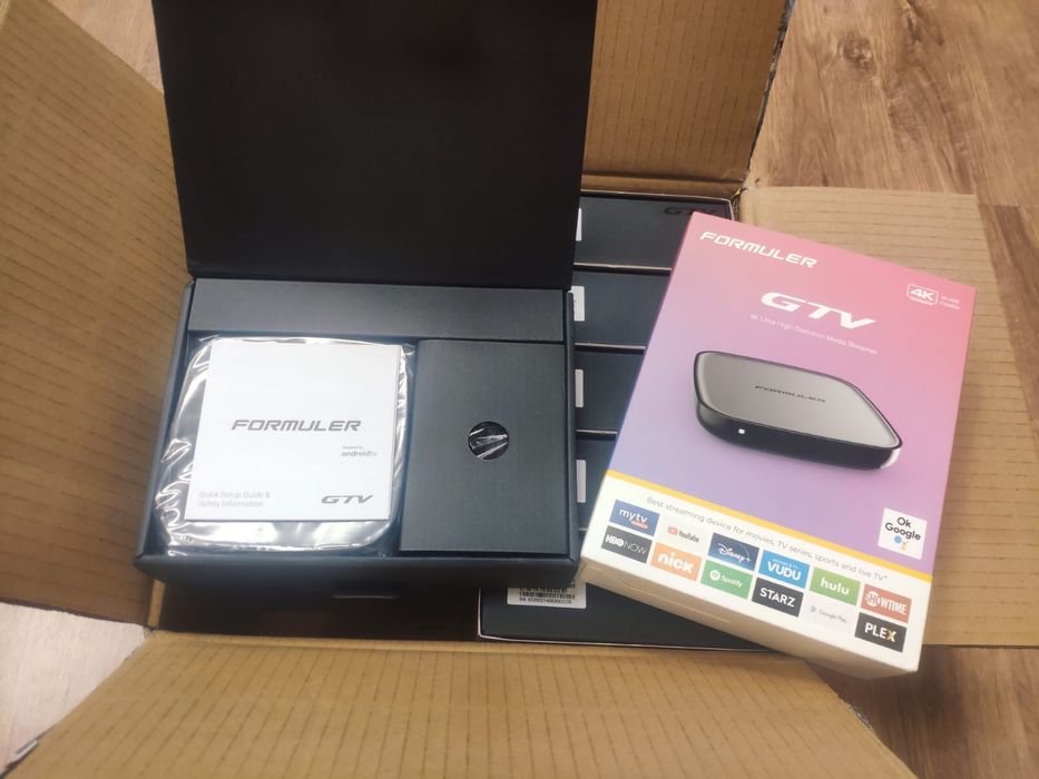 Box Android TV Formuler GTV IPTV
