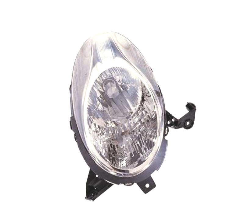 FAROL OPTICA ESQUERDA NISSAN MICRA K13 01-11 CROMADO