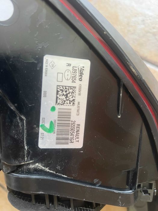 Farolim led tras dirieto Dacia Duster Ref:2655.05416R