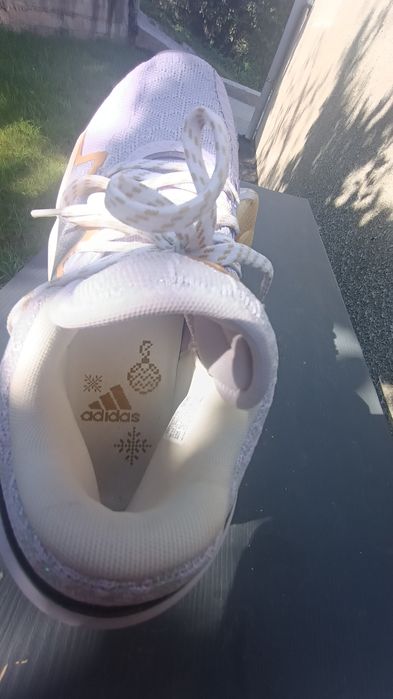 Кросівки баскетбольні Adidas. D.O.N. Новорічний принт.