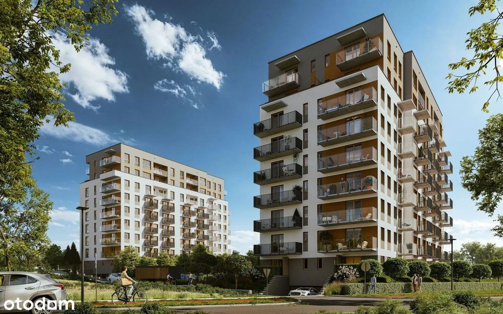 2-pokojowe mieszkanie 42m2 + balkon
