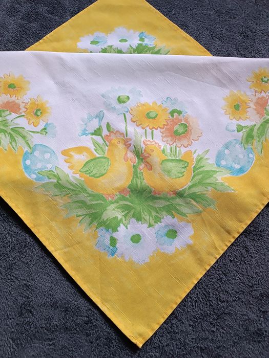 Скатертина серветка пасхальна весняна 78*78 см