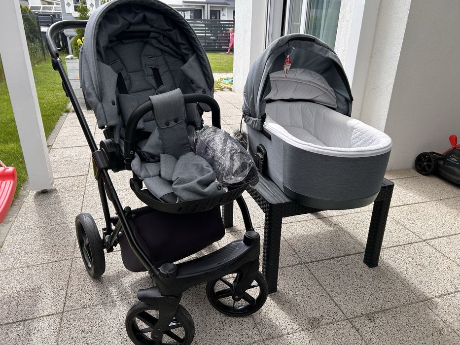Wózek Adamex Gallo 2w1 + adaptery