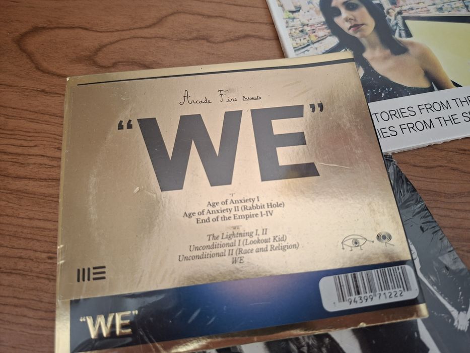 Iggy Pop PJ Harvey Arcade Fire 3 cds selados