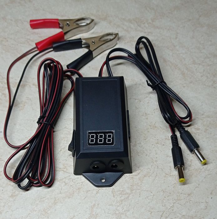 ДБЖ Бесперебойник-преобразователь для интернет 12В и роутер9В с вольтм