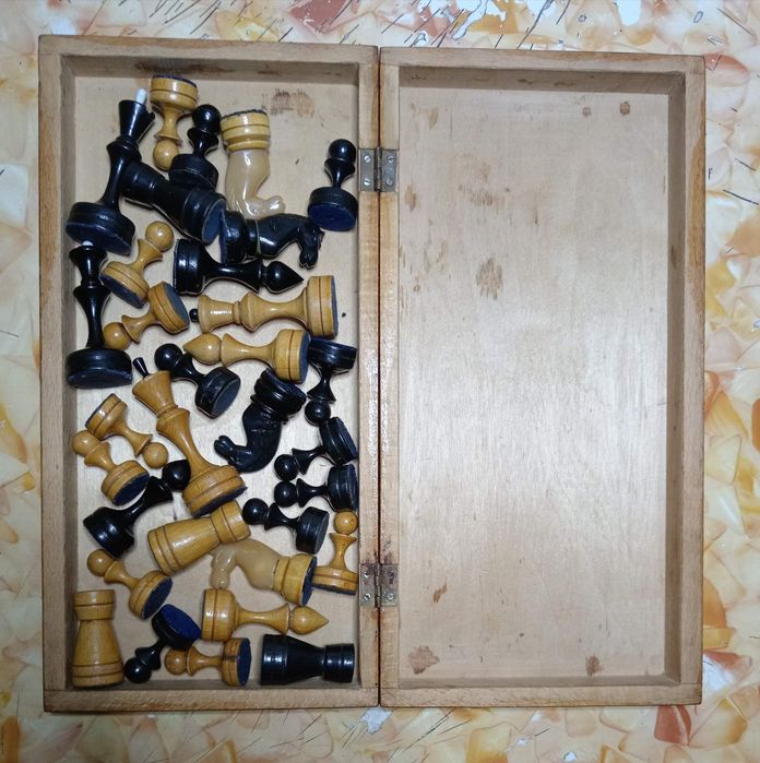Шахмати радянські, дошка 32х32 см