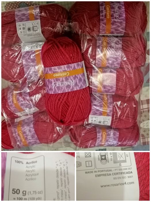 Lãs pretas e cores .1,20 cada