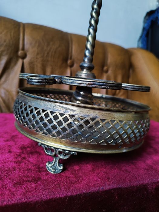 Старинная подставка для бутылок специй FRAGET