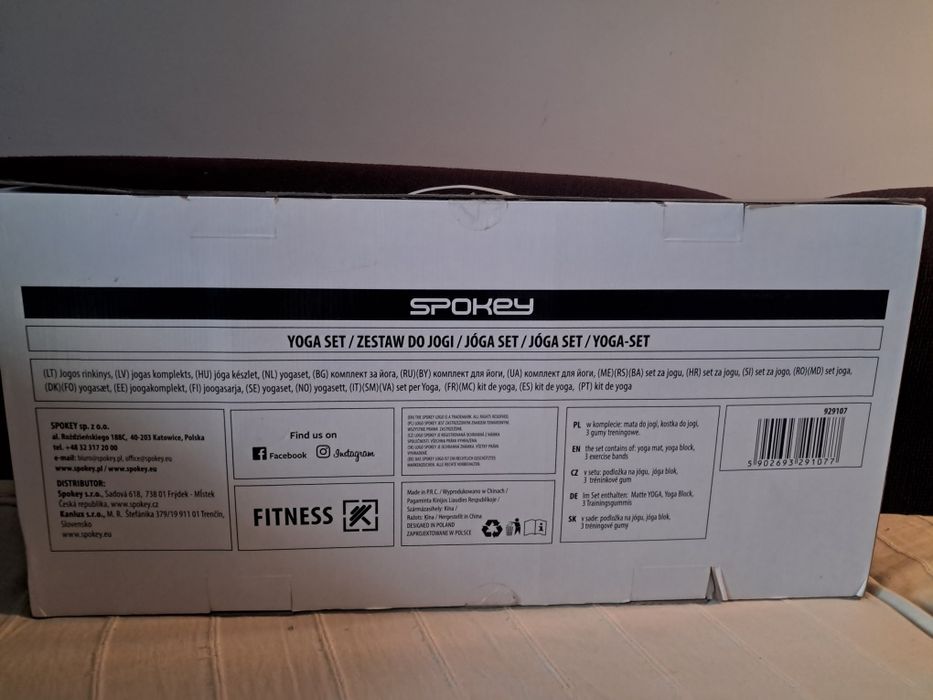 Zestaw do jogi - Spokey