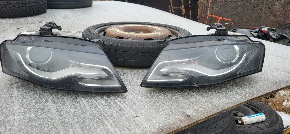 Lampy audi a4 b8 bixenon skrętny Lewa prawa 8k0,941,003g