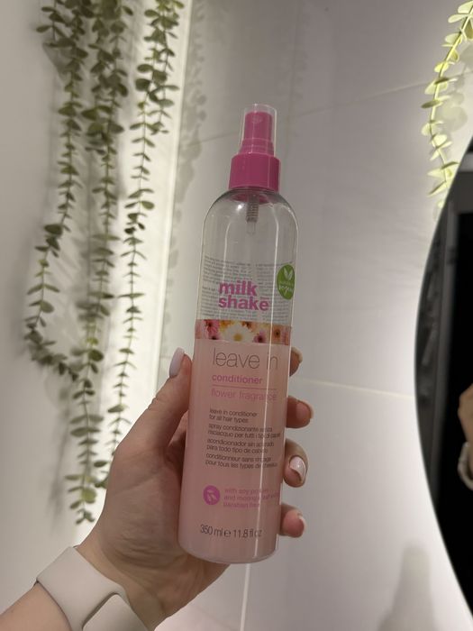 Milk shake leave on conditioner